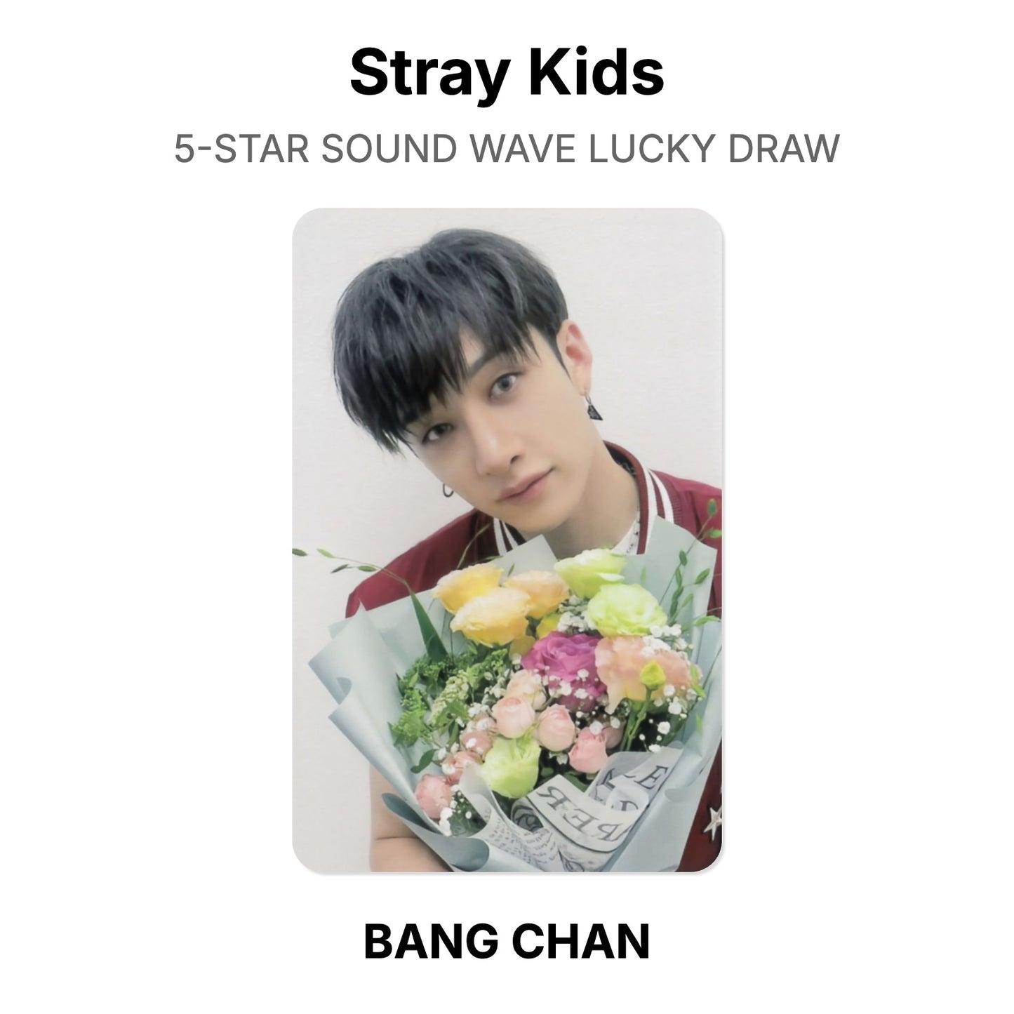 Stray Kids 5-STAR SOUND WAVE LUCKY DRAW Offizielle Photocard