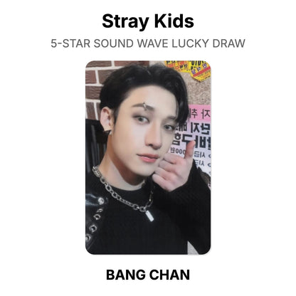 Stray Kids 5-STAR SOUND WAVE LUCKY DRAW Offizielle Photocard