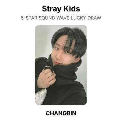 Stray Kids 5-STAR SOUND WAVE LUCKY DRAW Offizielle Photocard