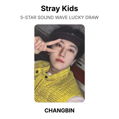 Stray Kids 5-STAR SOUND WAVE LUCKY DRAW Offizielle Photocard