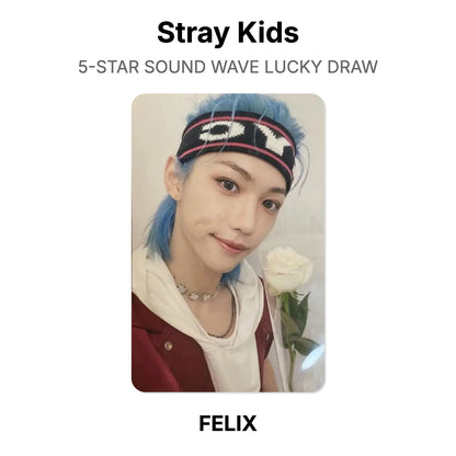 Stray Kids 5-STAR SOUND WAVE LUCKY DRAW Offizielle Photocard