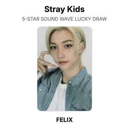 Stray Kids 5-STAR SOUND WAVE LUCKY DRAW Offizielle Photocard