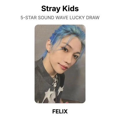 Stray Kids 5-STAR SOUND WAVE LUCKY DRAW Offizielle Photocard