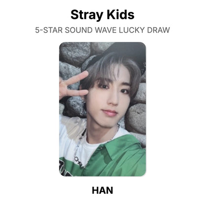 Stray Kids 5-STAR SOUND WAVE LUCKY DRAW Offizielle Photocard
