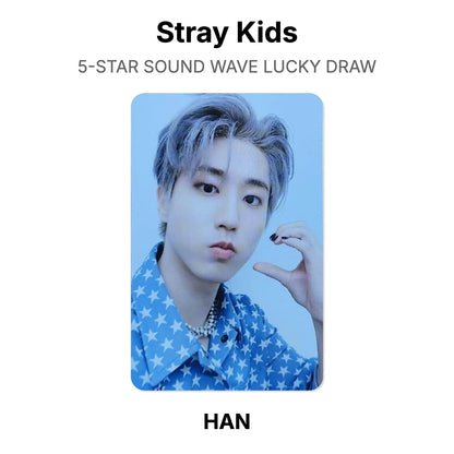 Stray Kids 5-STAR SOUND WAVE LUCKY DRAW Offizielle Photocard