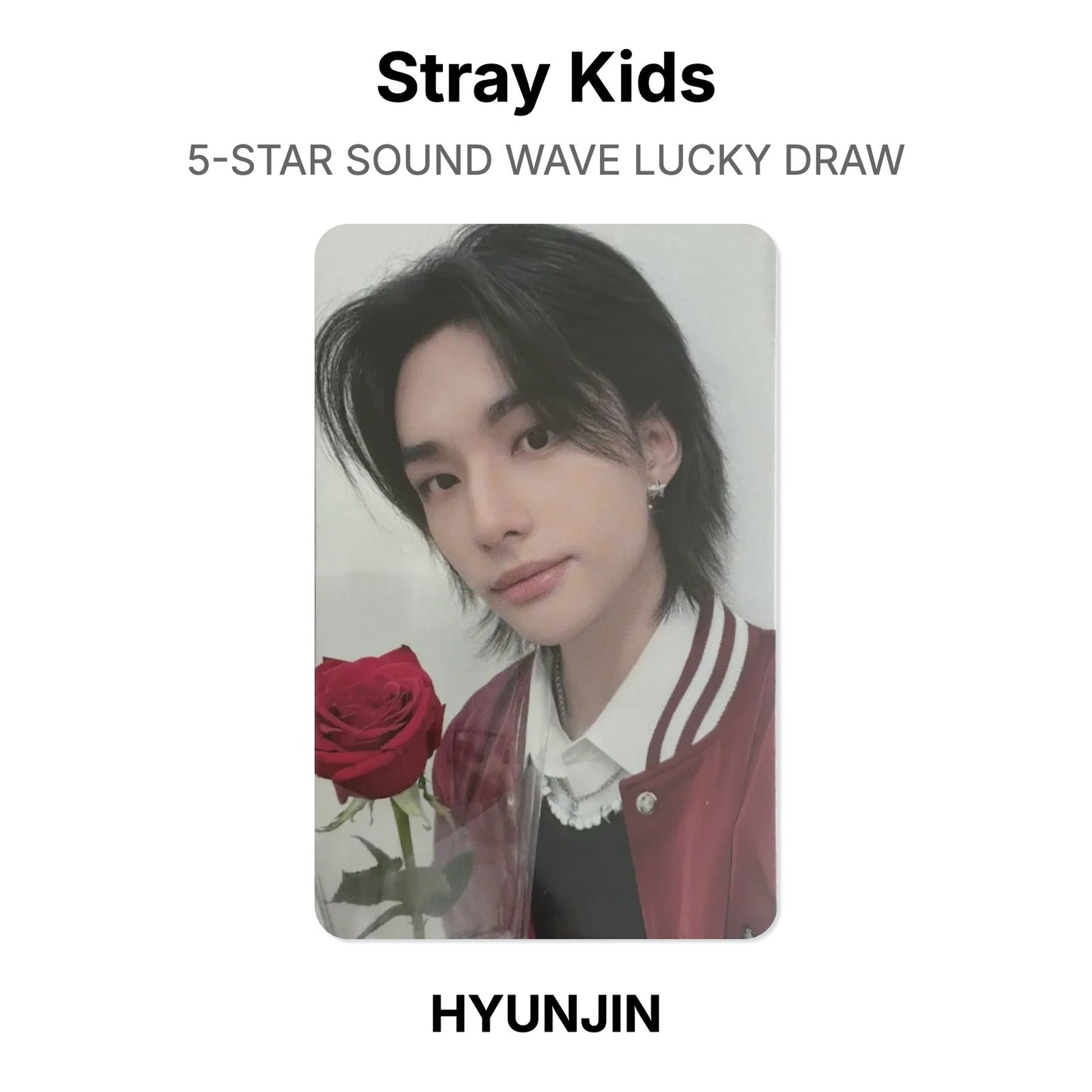Stray Kids 5-STAR SOUND WAVE LUCKY DRAW Offizielle Photocard