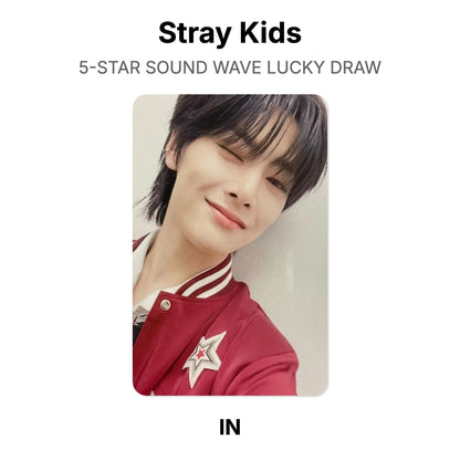 Stray Kids 5-STAR SOUND WAVE LUCKY DRAW Offizielle Photocard