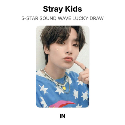 Stray Kids 5-STAR SOUND WAVE LUCKY DRAW Offizielle Photocard