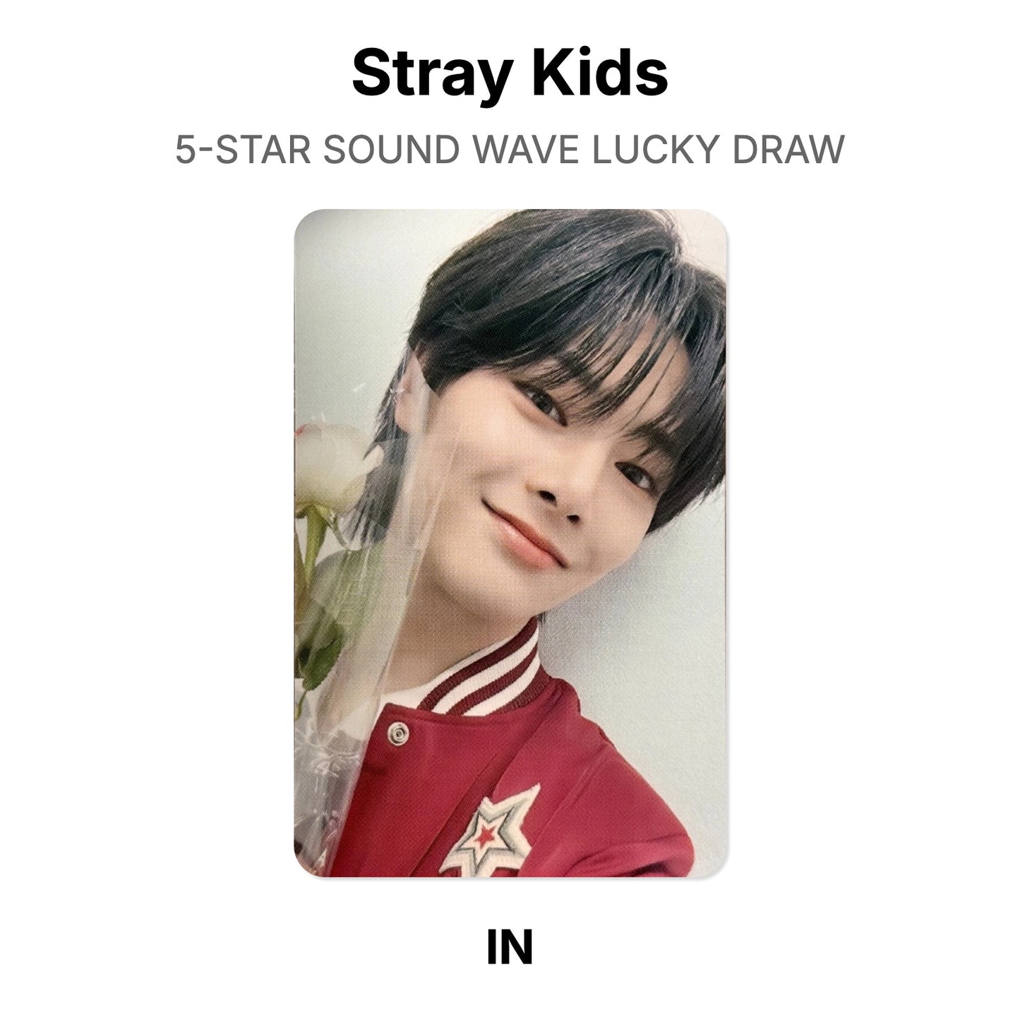 Stray Kids 5-STAR SOUND WAVE LUCKY DRAW Offizielle Photocard
