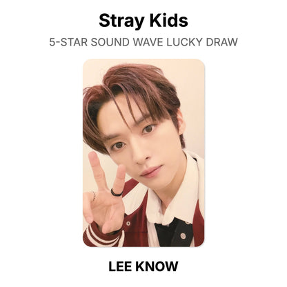 Stray Kids 5-STAR SOUND WAVE LUCKY DRAW Offizielle Photocard