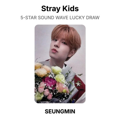 Stray Kids 5-STAR SOUND WAVE LUCKY DRAW Offizielle Photocard
