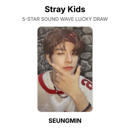 Stray Kids 5-STAR SOUND WAVE LUCKY DRAW Offizielle Photocard