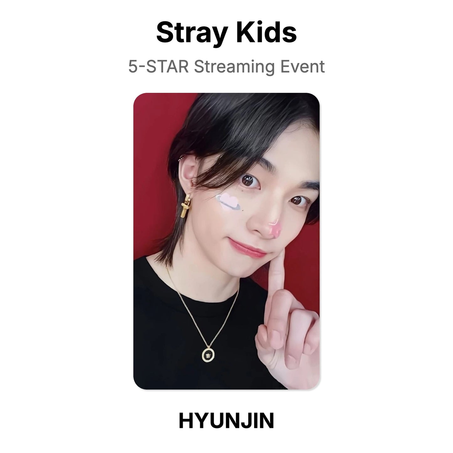 Stray Kids 5-STAR Streaming Event Official Photocard