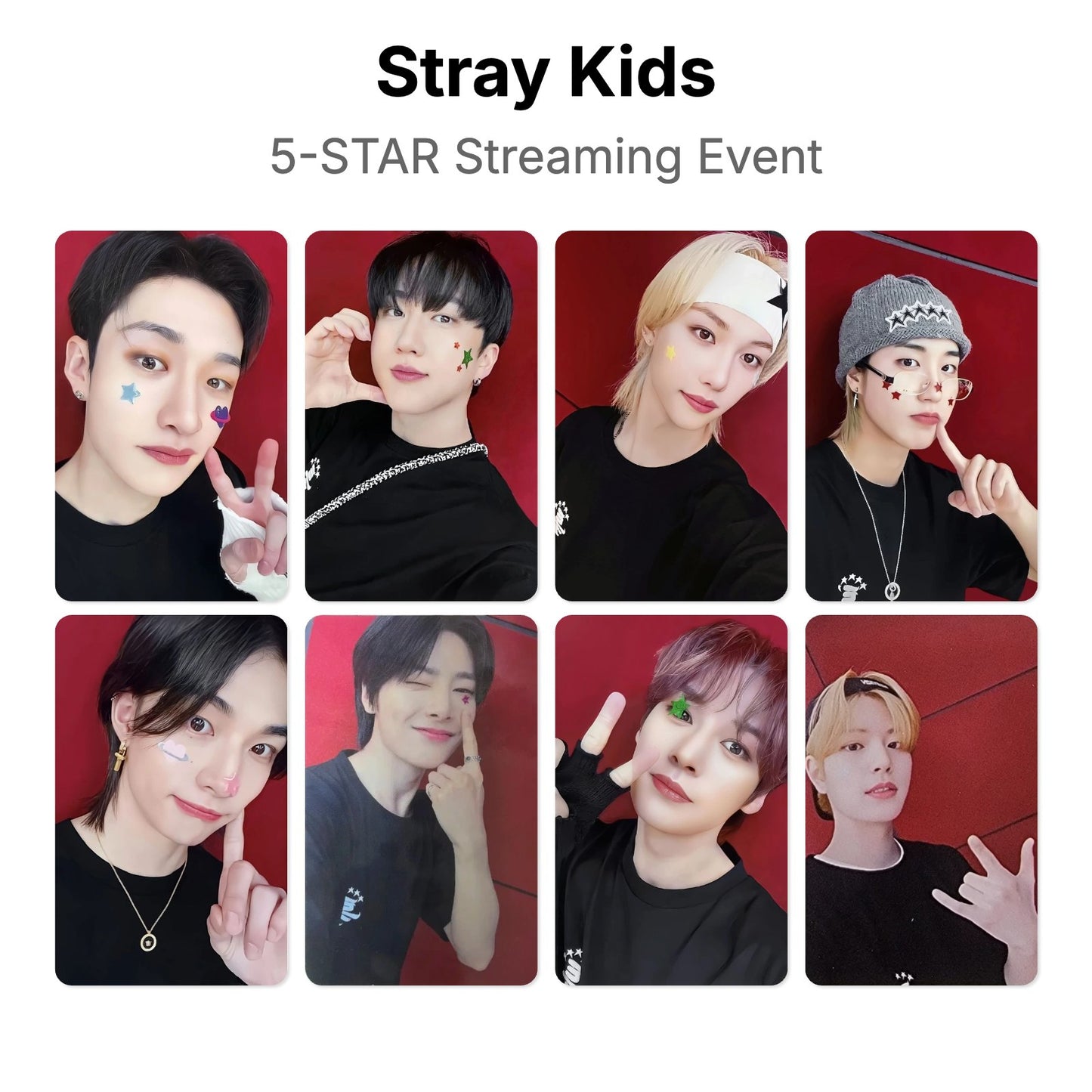 Stray Kids 5-STAR Streaming Event Official Photocard