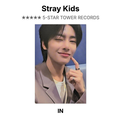 Stray Kids 5-STAR TOWER RECORDS Official Photocard