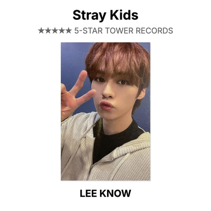 Stray Kids 5-STAR TOWER RECORDS Official Photocard