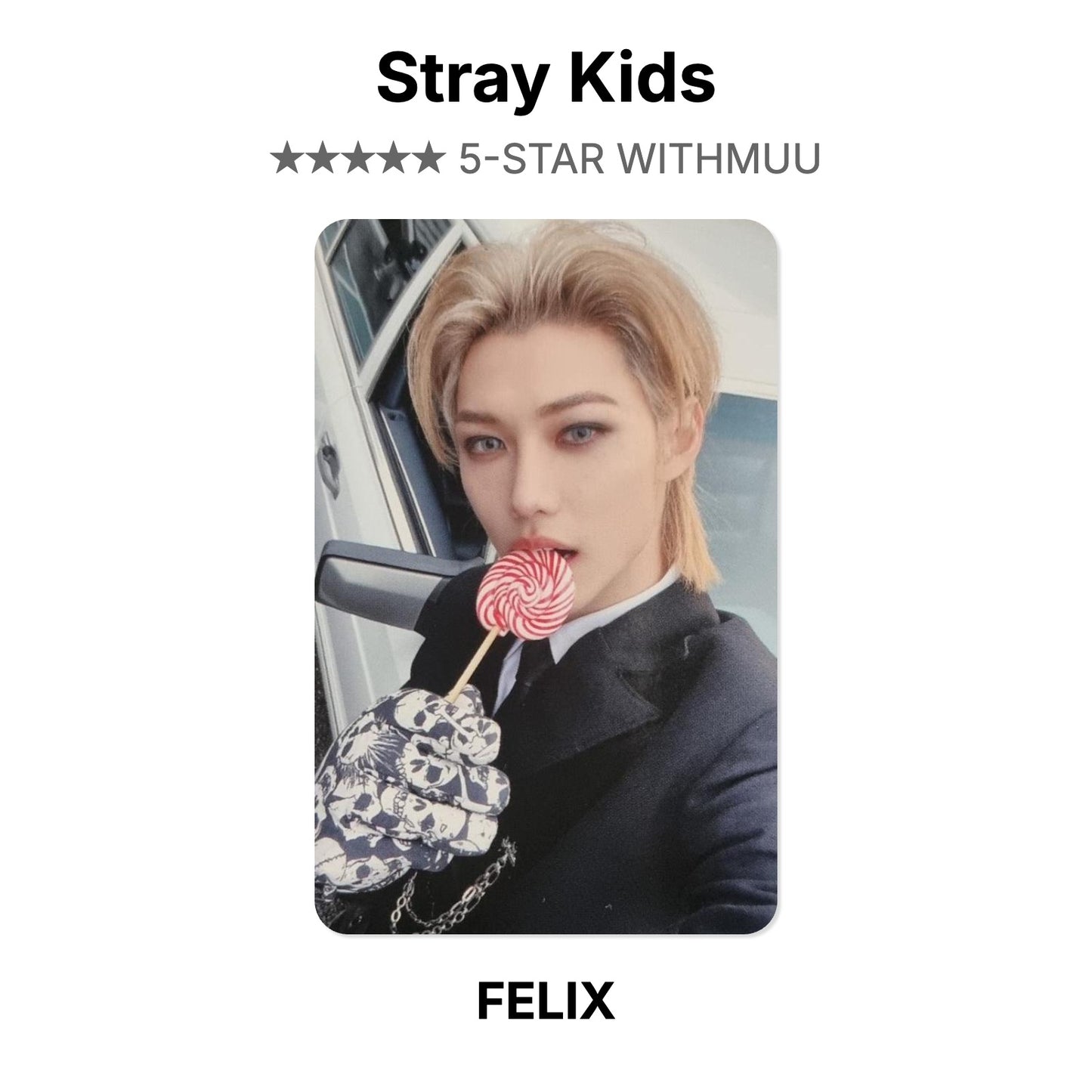 Stray Kids 5-STAR WITHMUU Official Photocard