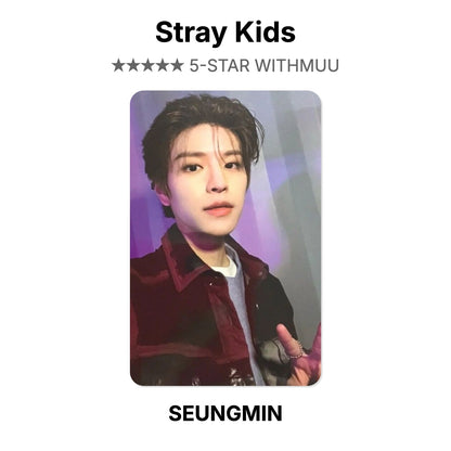 Stray Kids 5-STAR WITHMUU Official Photocard