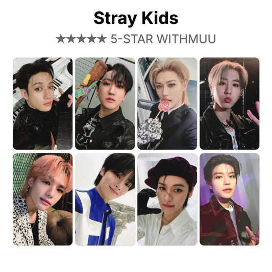 Stray Kids 5-STAR WITHMUU photocard ufficiale