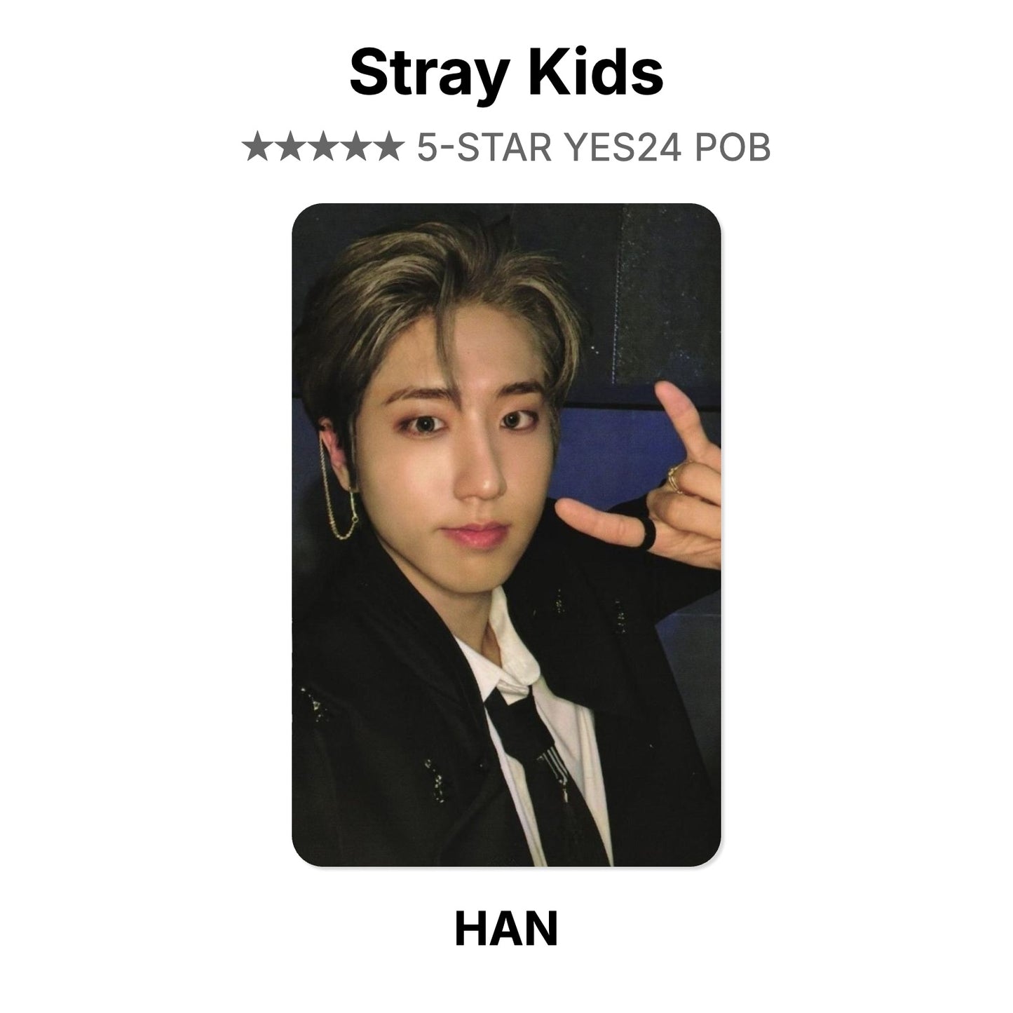 Stray Kids 5-STAR YES24 POB Official Photocard
