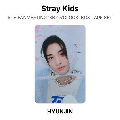 Stray Kids 5TH FANMEETING ‘SKZ 5’CLOCK’ BOX TAPE SET virallinen Photocard