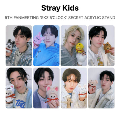 Stray Kids 5TH FANMEETING ‘SKZ 5’CLOCK’ SECRET ACRYLIC STAND Official Photocard