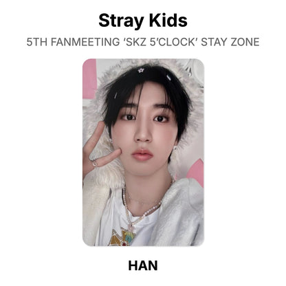 Stray Kids 5TH FANMEETING ‘SKZ 5’CLOCK’ STAY ZONE Offizielle Photocard