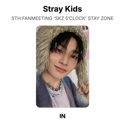 Stray Kids 5TH FANMEETING ‘SKZ 5’CLOCK’ STAY ZONE Offizielle Photocard