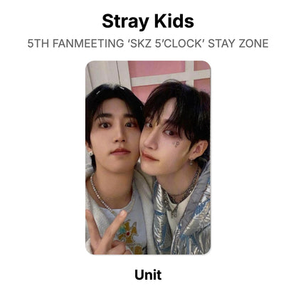Stray Kids 5TH FANMEETING ‘SKZ 5’CLOCK’ STAY ZONE Offizielle Photocard