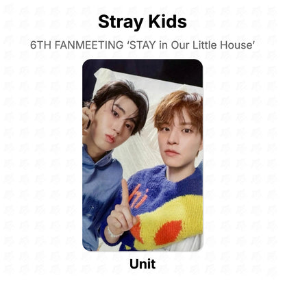 Stray Kids 6TH FANMEETING ‘STAY in Our Little House’ Official Photocard