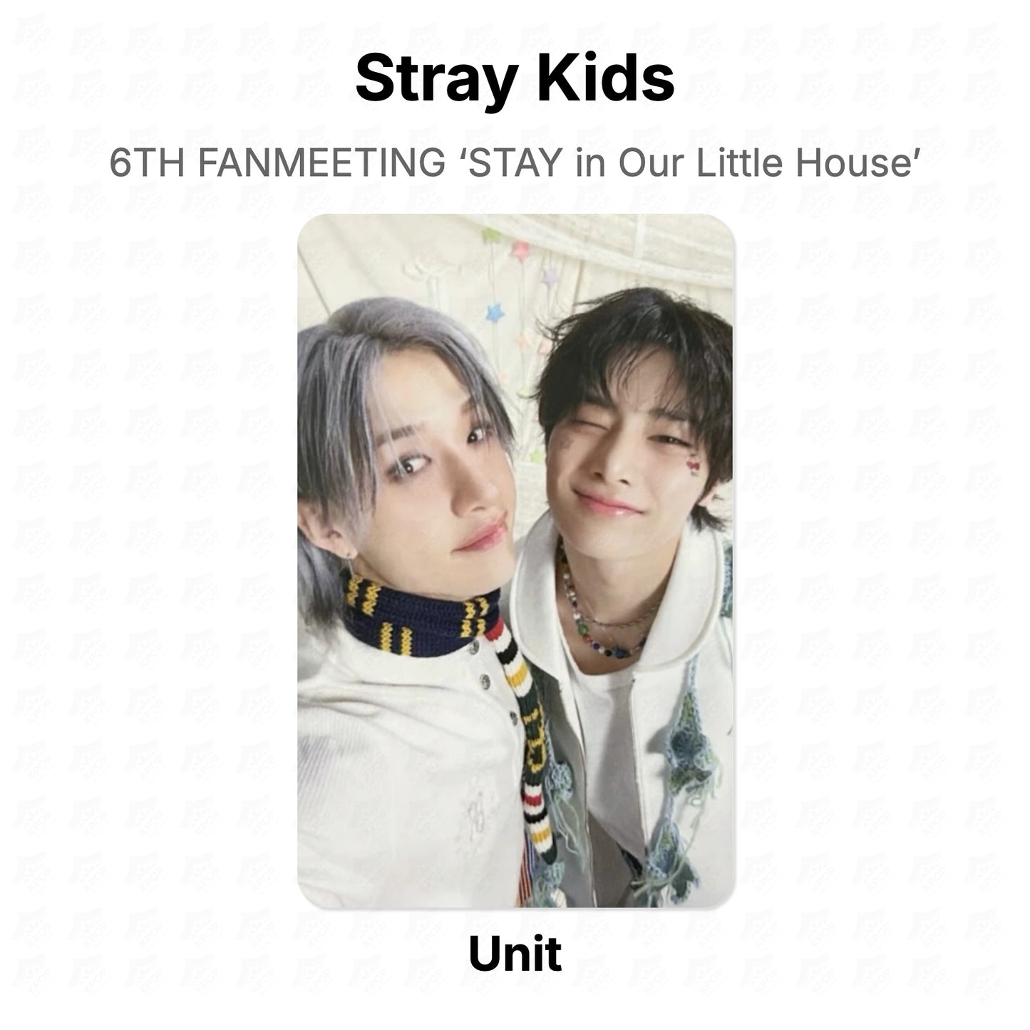 Stray Kids 6TH FANMEETING ‘STAY in Our Little House’ Official Photocard