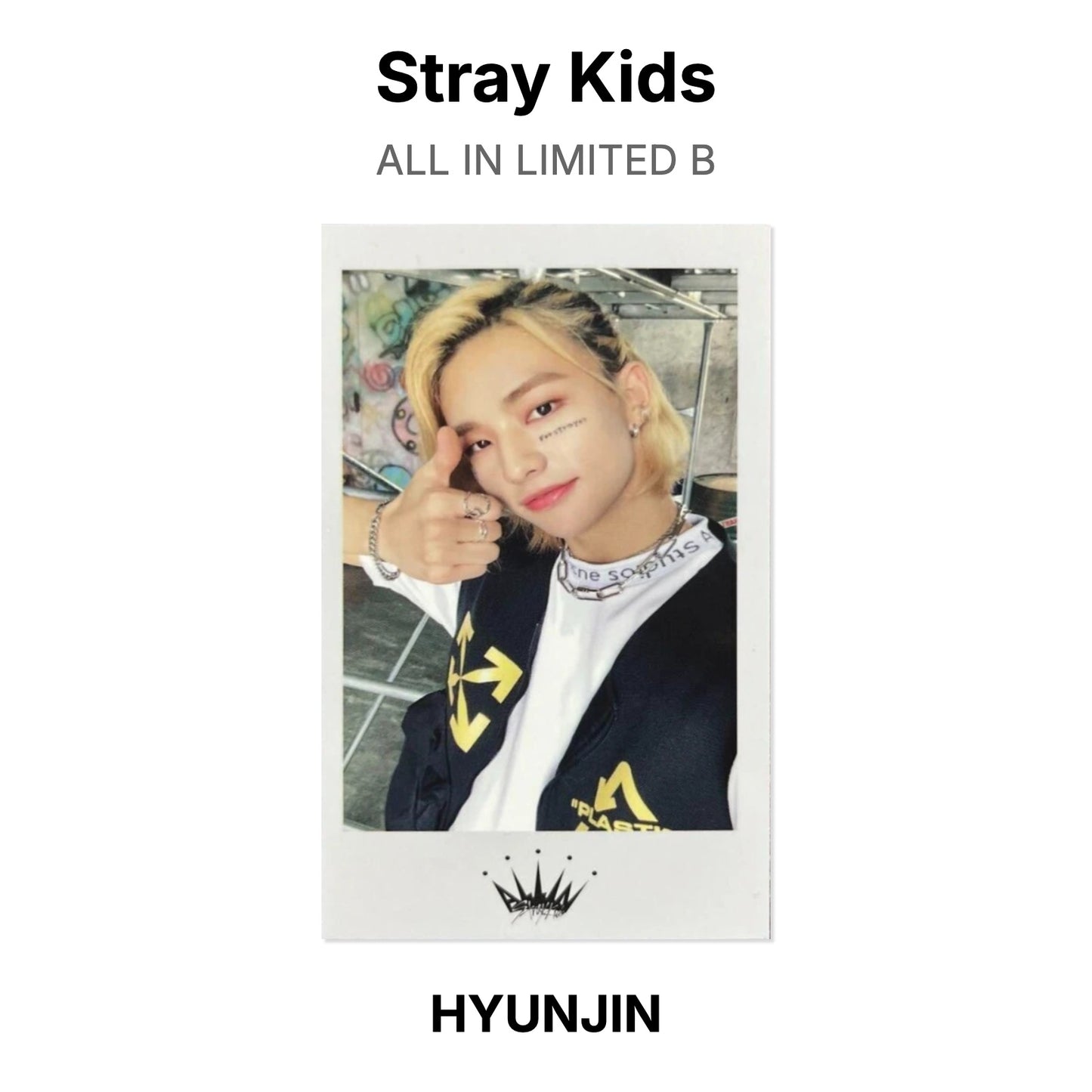 Stray Kids ALL IN LIMITED B Official Photocard