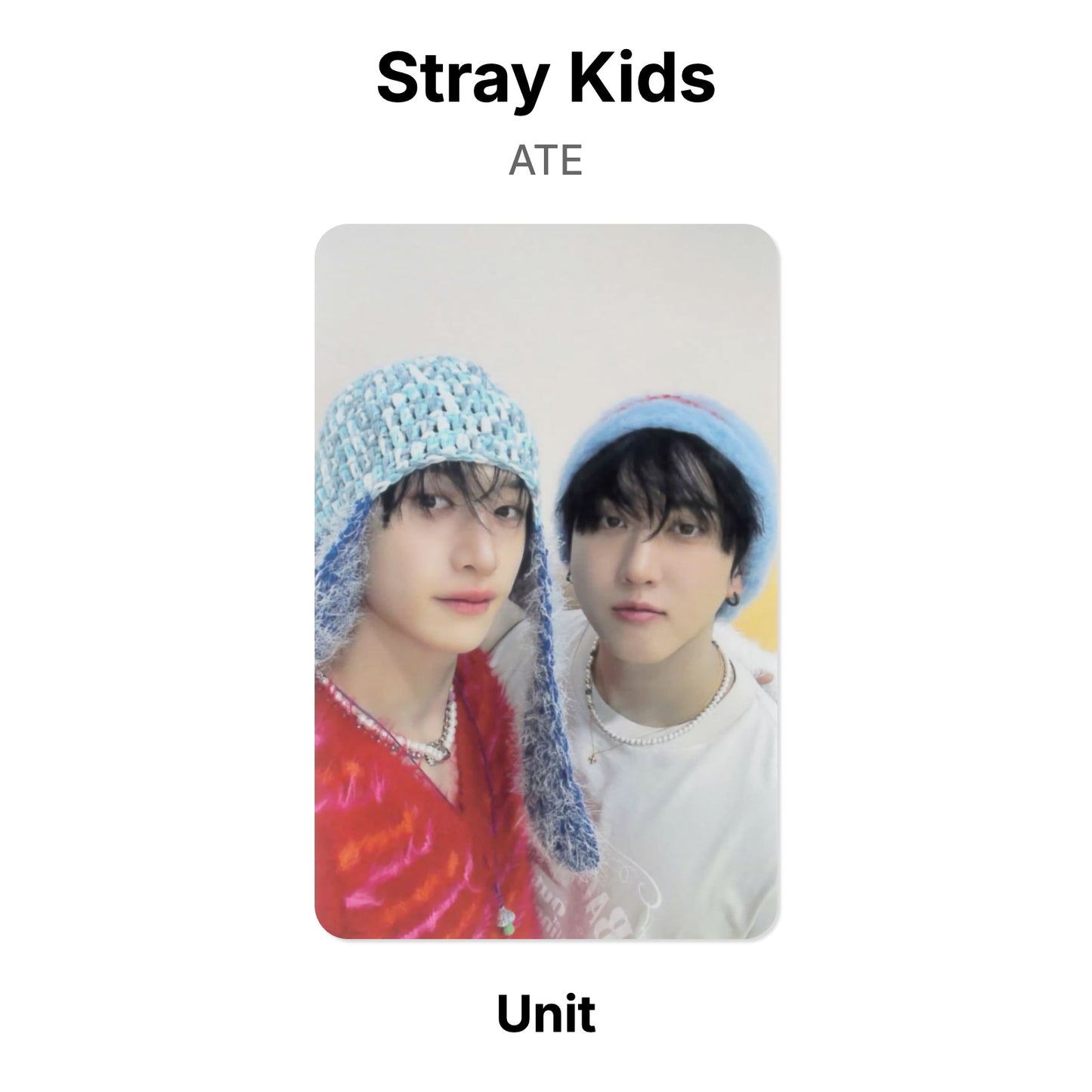 Stray Kids ATE Offizielle Photocard