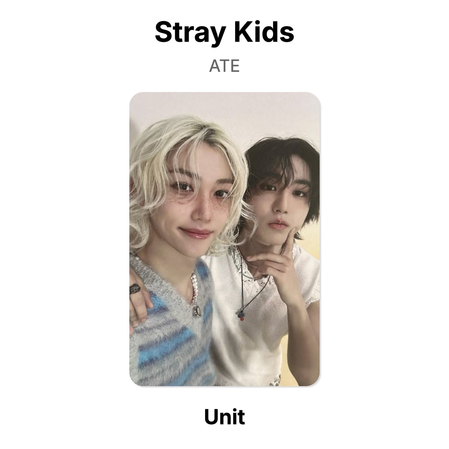 Stray Kids ATE Offizielle Photocard
