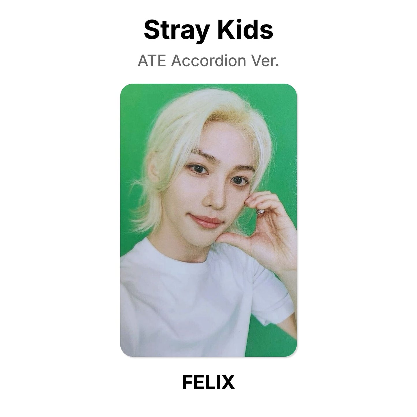 Stray Kids ATE Accordion Ver. officiële Photocard