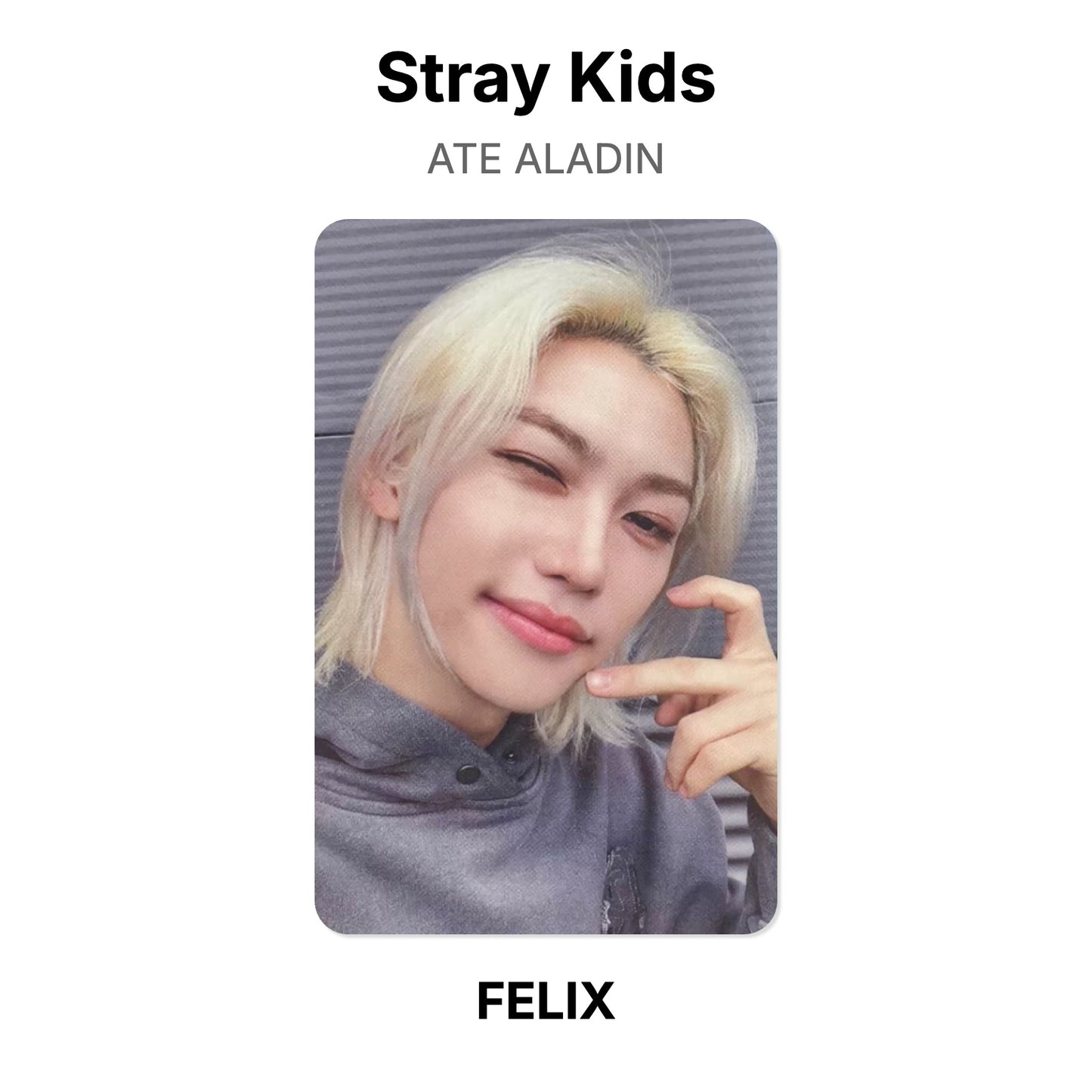 Stray Kids ATE ALADIN Offizielle Photocard