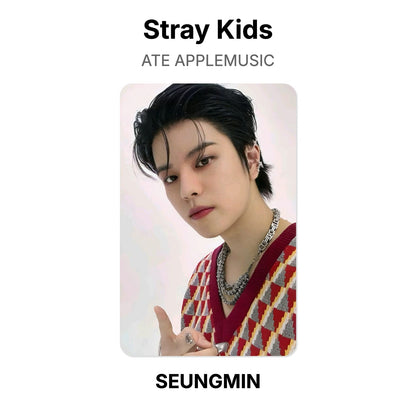 Stray Kids ATE APPLEMUSIC Official Photocard