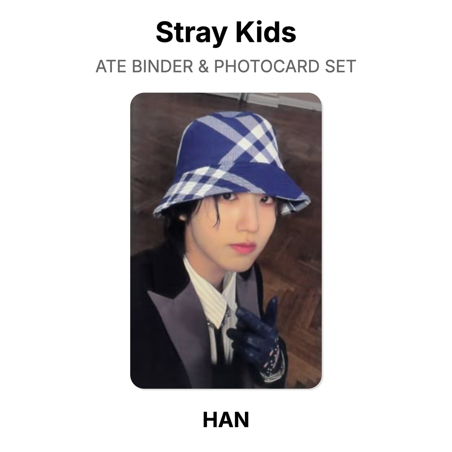 Stray Kids ATE BINDER & PHOTOCARD SET 公式フォトカード