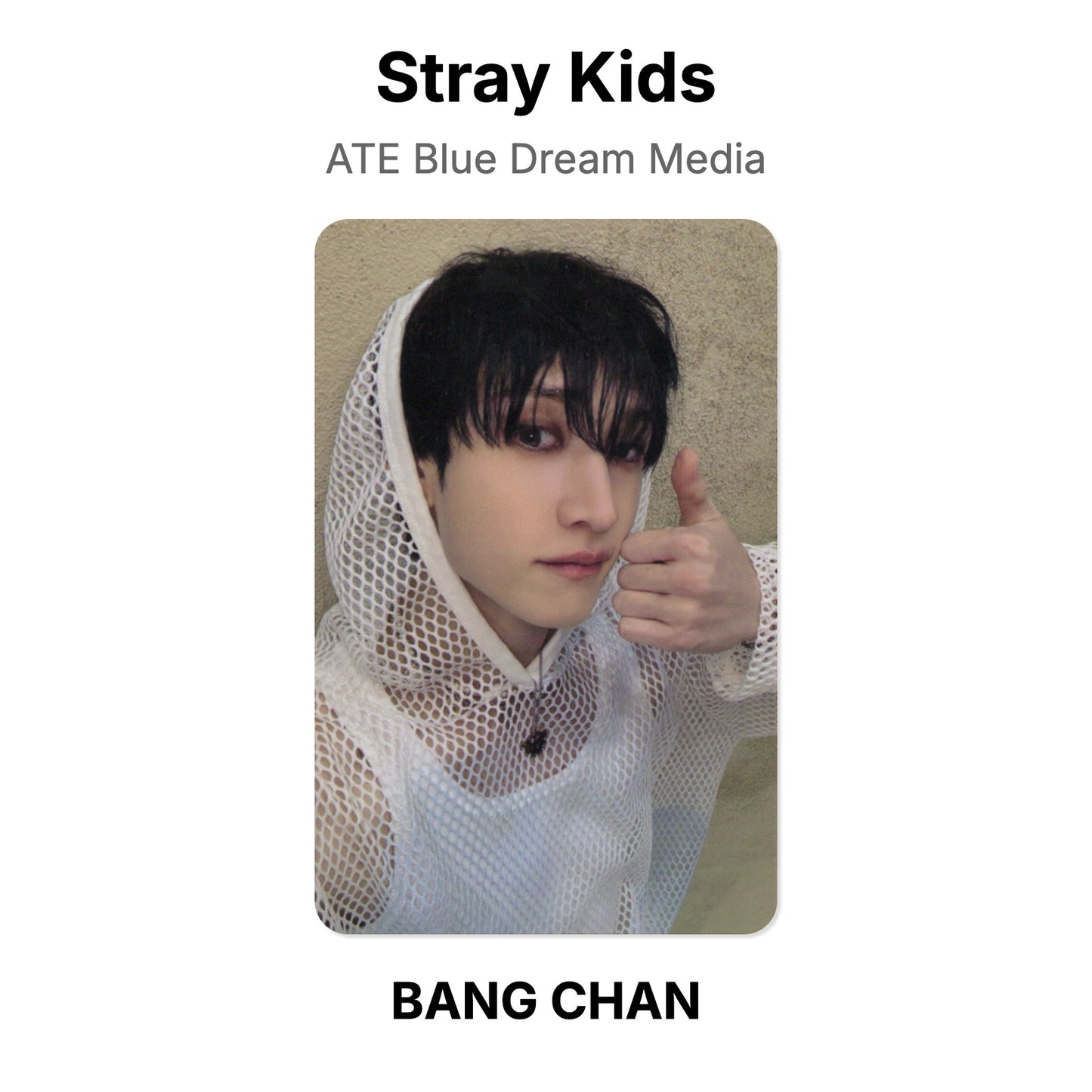 Stray Kids ATE Blue Dream Media Offizielle Photocard