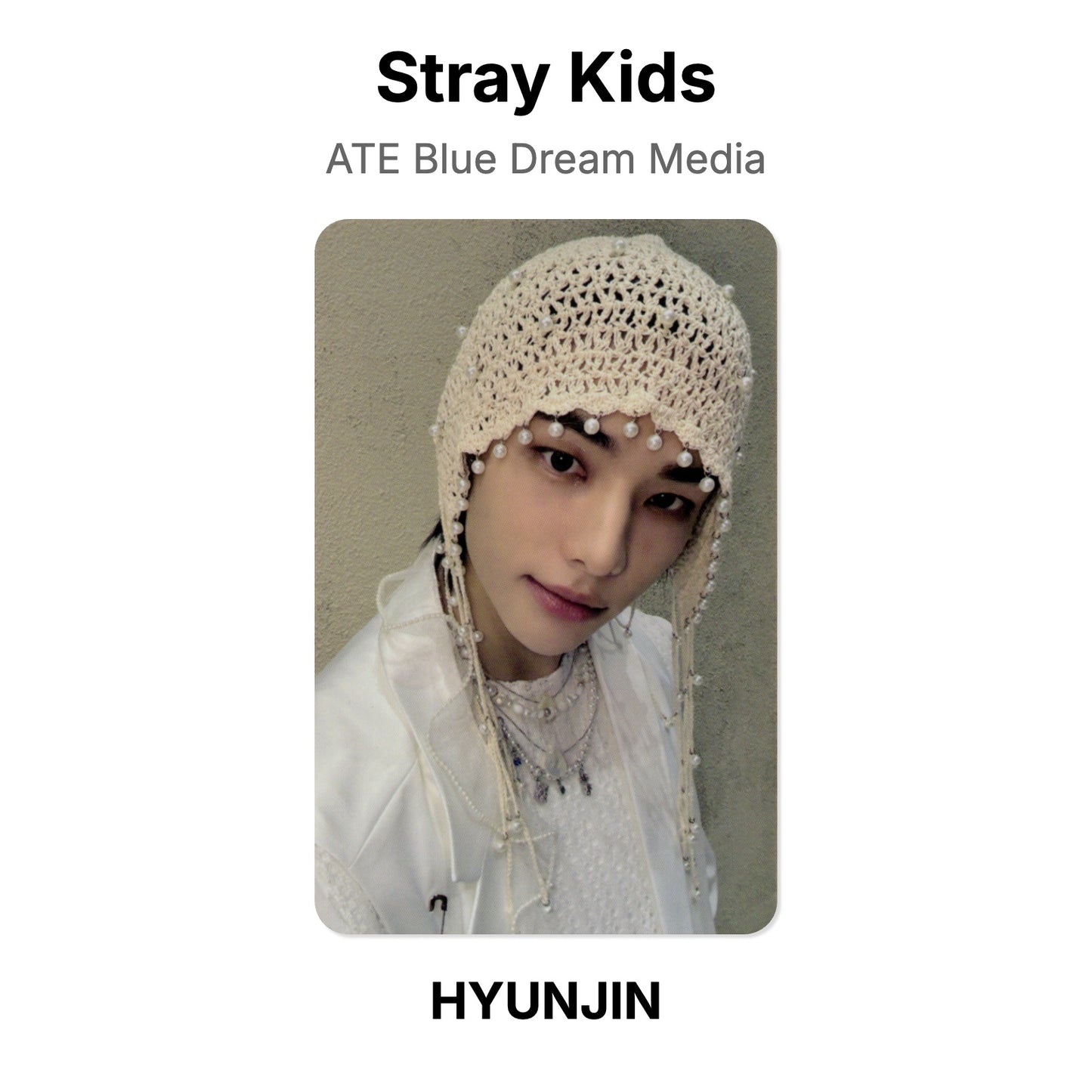 Stray Kids ATE Blue Dream Media Offizielle Photocard