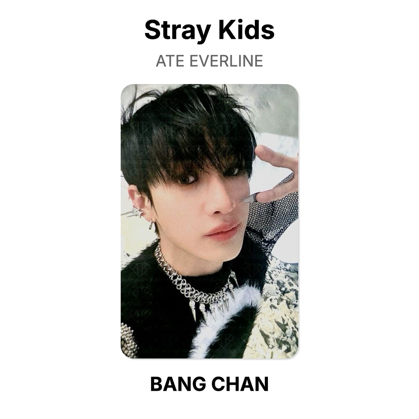 Stray Kids ATE EVERLINE 官方小卡