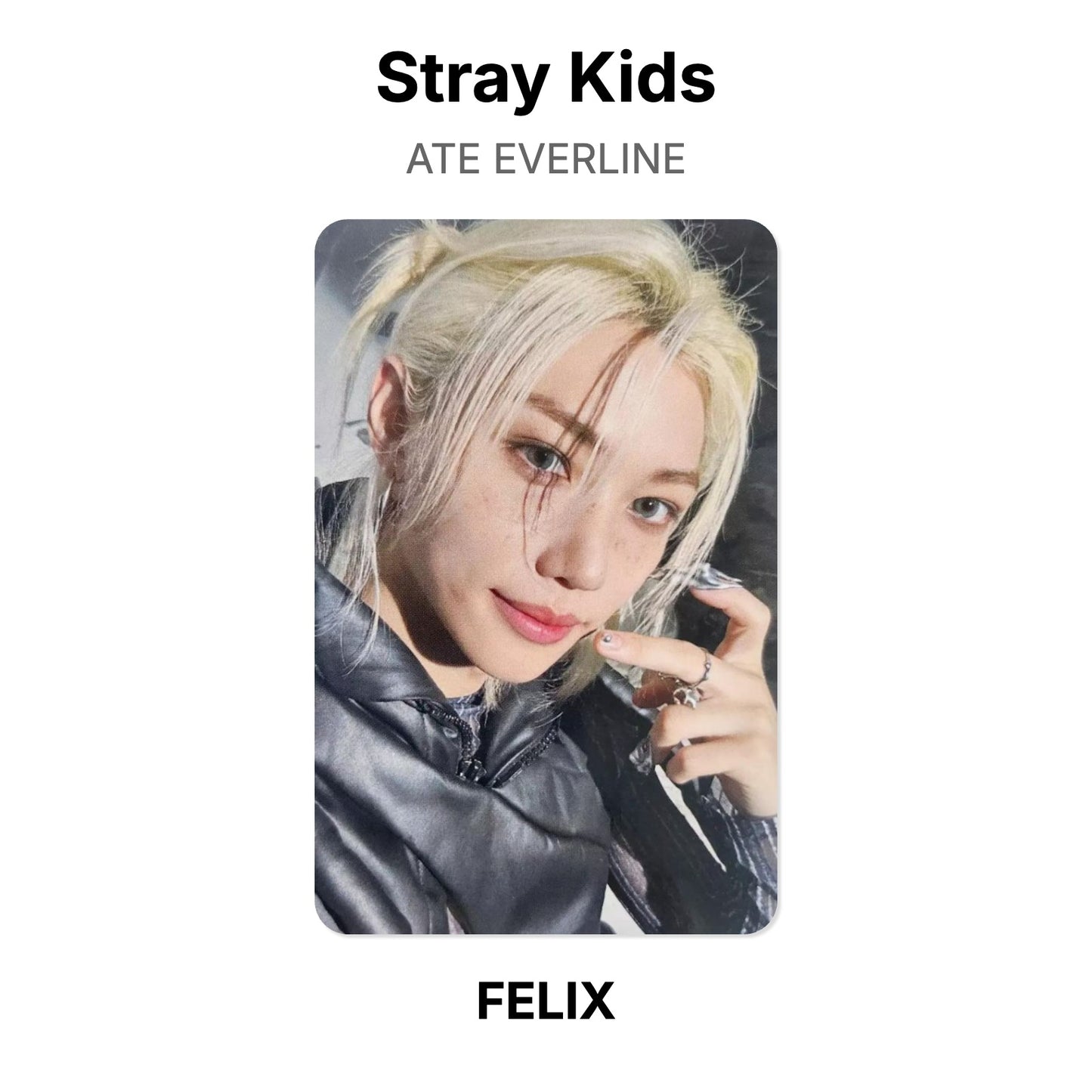 Stray Kids ATE EVERLINE 官方小卡