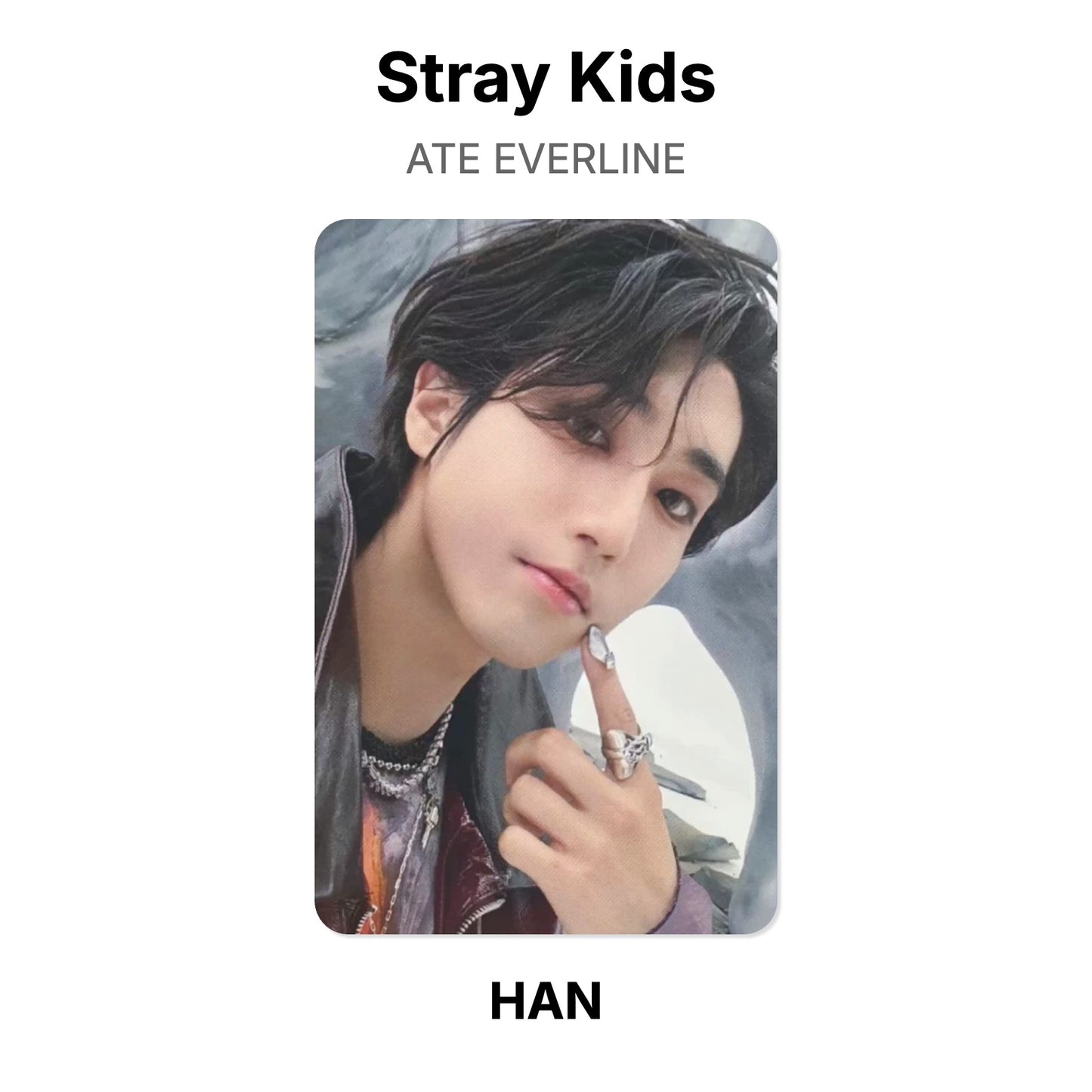 Stray Kids ATE EVERLINE 官方小卡