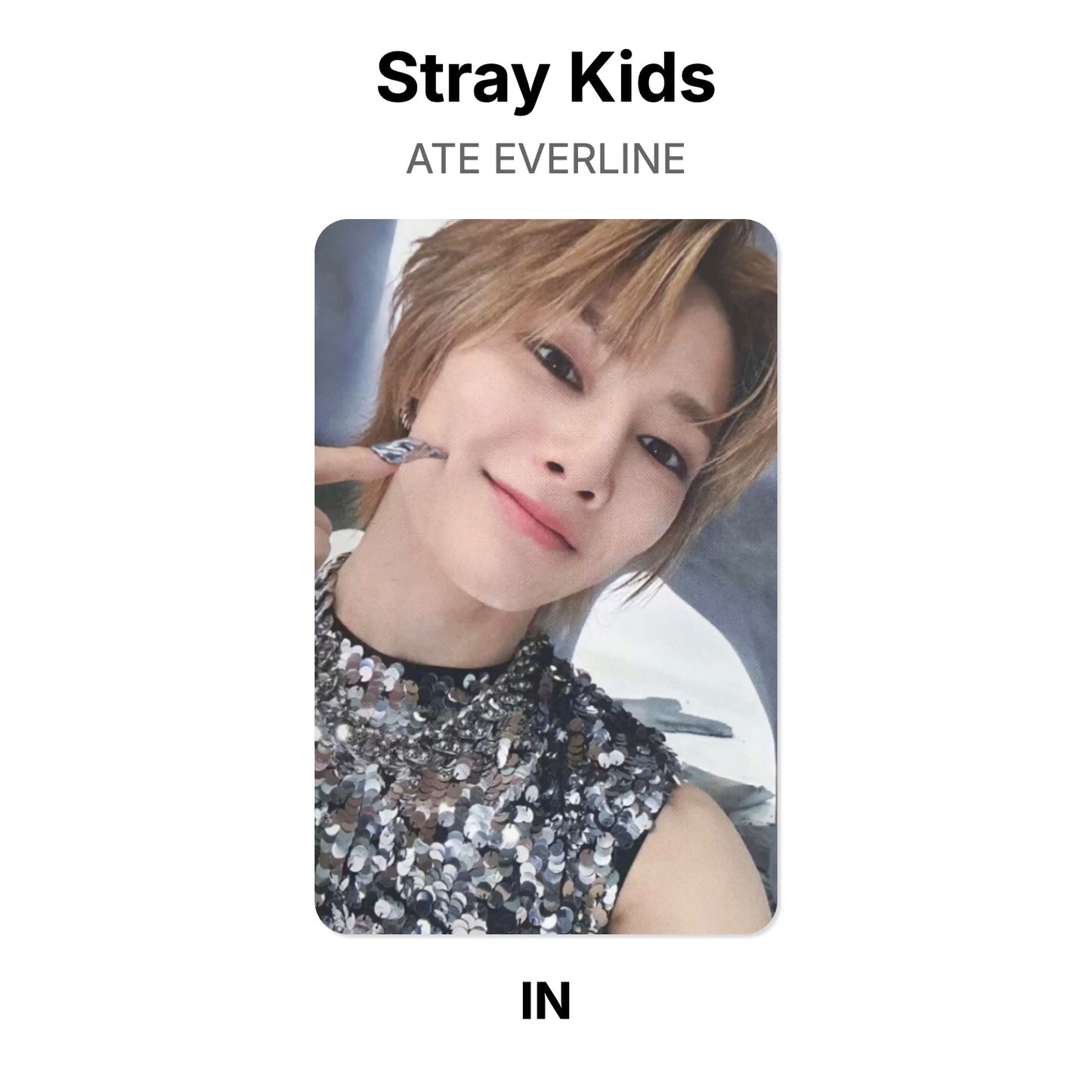 Stray Kids ATE EVERLINE 官方小卡