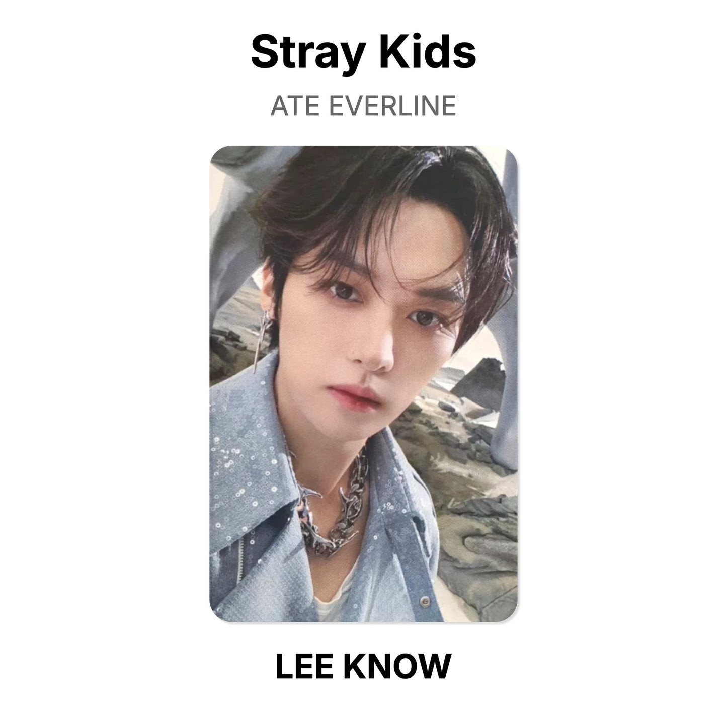 Stray Kids ATE EVERLINE 官方小卡