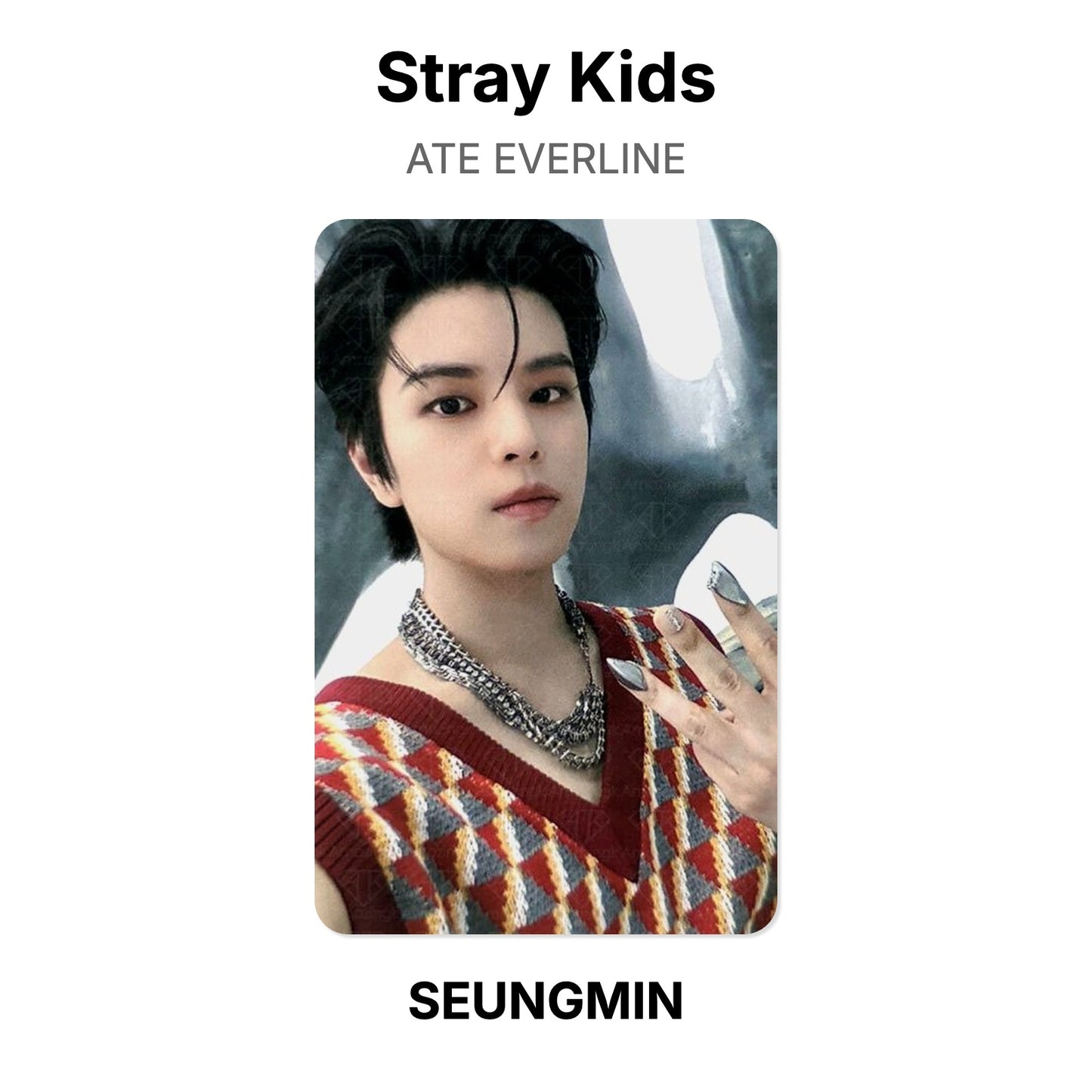 Stray Kids ATE EVERLINE 官方小卡