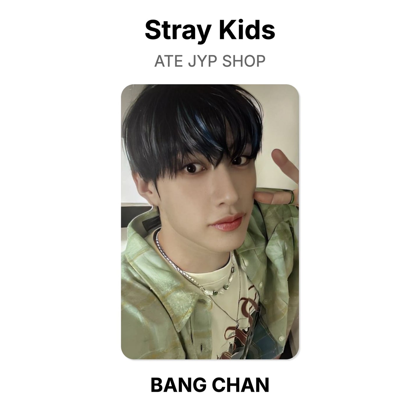 Stray Kids ATE JYP SHOP Official Photocard