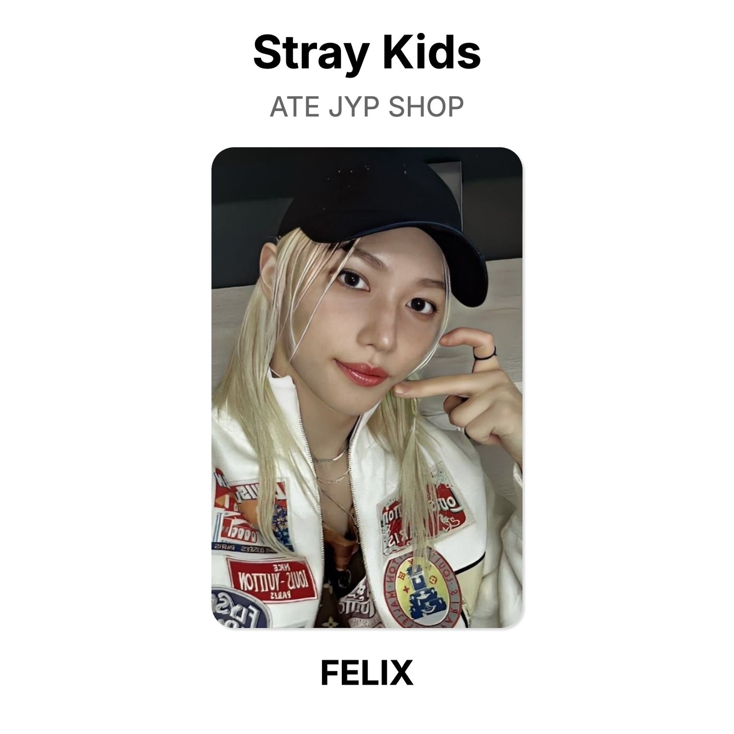 Stray Kids ATE JYP SHOP Official Photocard