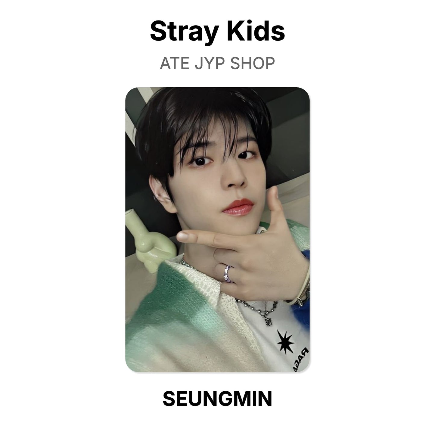 Stray Kids ATE JYP SHOP Official Photocard