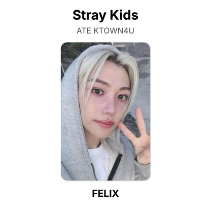 Stray Kids ATE KTOWN4U Official Photocard